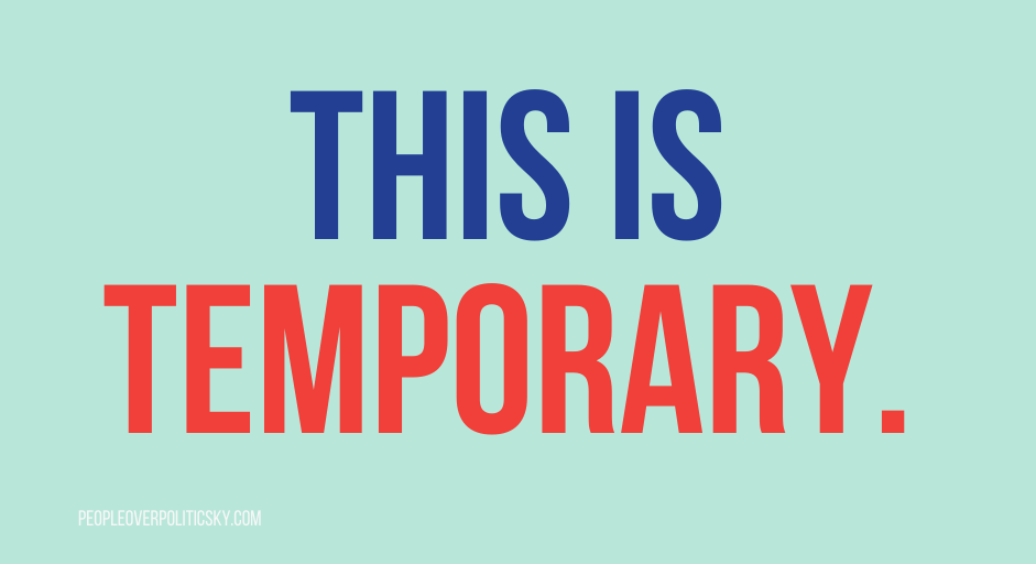 Just a reminder that this is temporary. We've got this! 

For all information related to COVID-19, visit: kycovid19.ky.gov. 

#TeamKentucky
