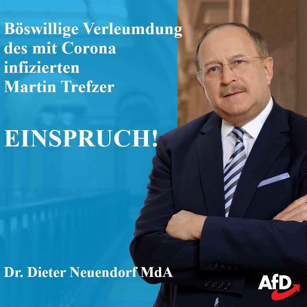 DieterNeuendorf's tweet photo. „Verantwortungslos“ sei der an Corona infizierte Martin Trefzer laut S. Bangert (Grüne), weil er am 24.3. an einer Sitzung teilnahm. Fakt ist, dass MT zunächst Entwarnung und erst nach dem 24. die Diagnose erhielt. Die Instrumentalisierung von MTs Krankheit ist VERANTWORTUNGSLOS! https://t.co/UDHMMoOoE0