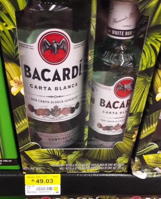 Confirmen si este es el precio actual del <a href="/BACARDI/">BACARDI</a> blanco en la #cuarentena
.
.
.
#FelizSabado