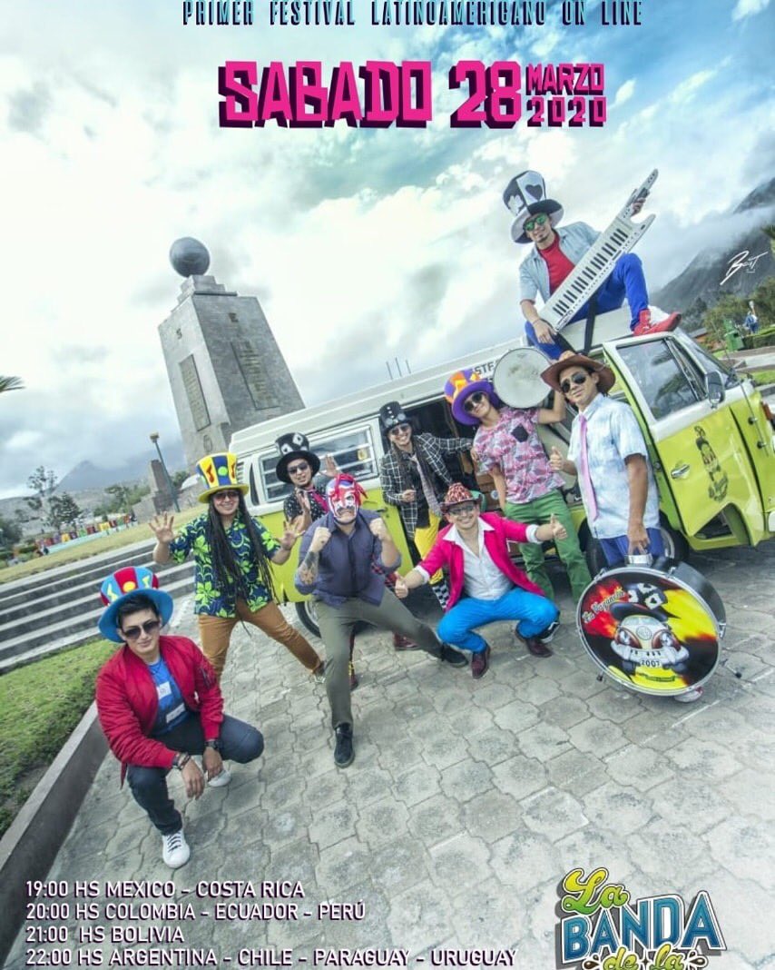 HaceFiesta's tweet photo. Este sábado transmisión en vivo por Facebook La Unión Hace La Fiesta 20:00 https://t.co/UFpLuvolgI