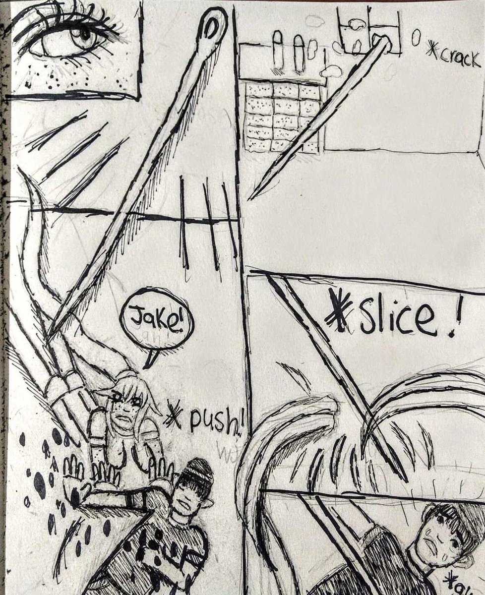 firecrystal1092's tweet photo. Yeah guys I have a comic too? I haven't done pages in forever the last one is the latest one.
#ink #comics #orginalcomic #traditionalart #art #ArtistOnTwitter #artshare #twitchcreative #colorpalettecomic https://t.co/KUlVb2JjdE