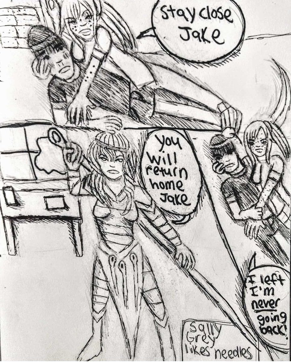 firecrystal1092's tweet photo. Yeah guys I have a comic too? I haven't done pages in forever the last one is the latest one.
#ink #comics #orginalcomic #traditionalart #art #ArtistOnTwitter #artshare #twitchcreative #colorpalettecomic https://t.co/KUlVb2JjdE