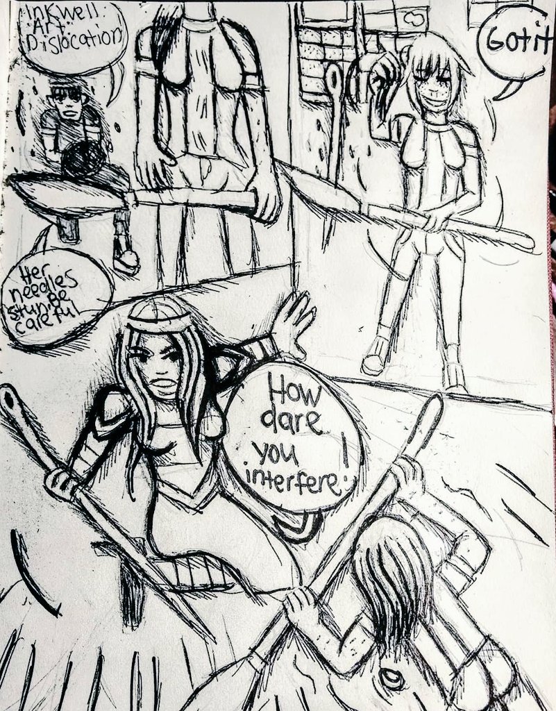 firecrystal1092's tweet photo. Yeah guys I have a comic too? I haven't done pages in forever the last one is the latest one.
#ink #comics #orginalcomic #traditionalart #art #ArtistOnTwitter #artshare #twitchcreative #colorpalettecomic https://t.co/KUlVb2JjdE