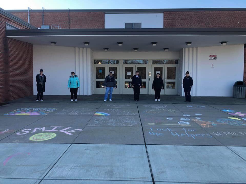EVERYDAY HEROES: Shari tells <a href="/NBCConnecticut/">NBC Connecticut</a>, “These girls at the Milford public school system are putting breakfast &amp; lunches together for kids in need. My niece Heather Gladue is one of them &amp; they work their butts off Monday through Friday... for the kids in need.” #nbcct