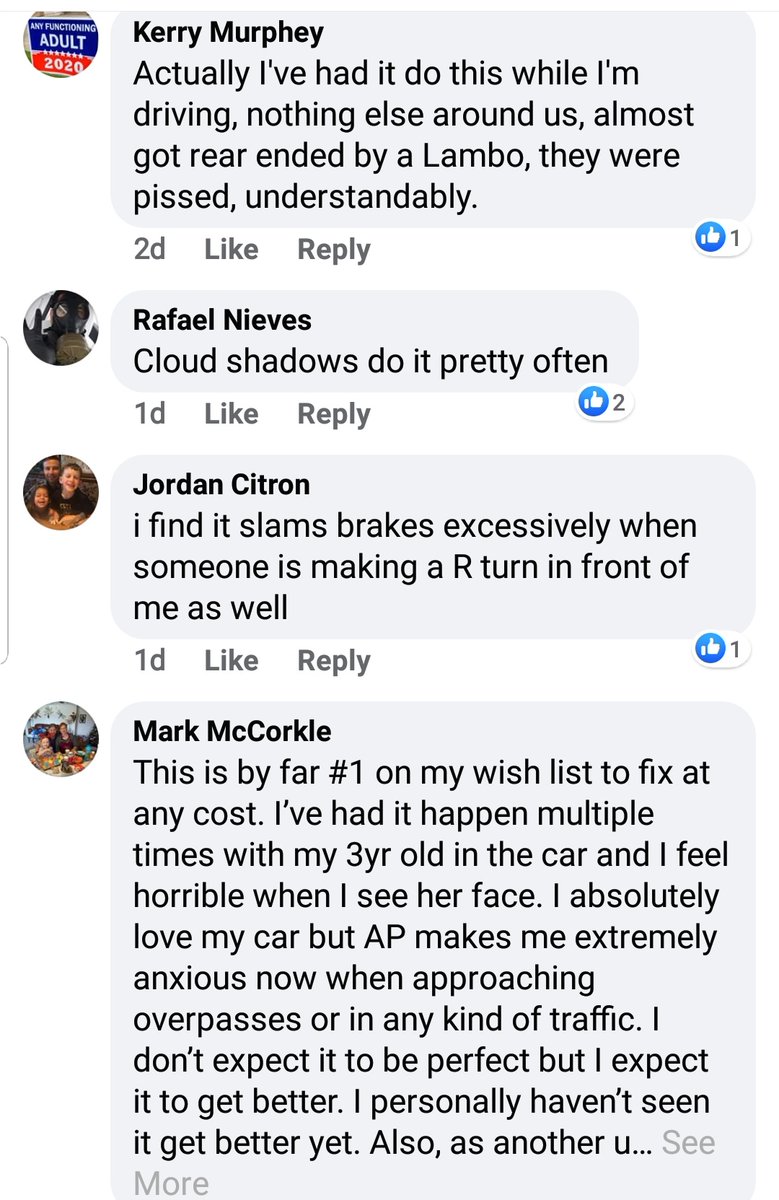 ghost_scot's tweet image. It is incredible that this dangerous system has not been recalled by @NHTSAgov. Who is getting paid and how much, @SenMarkey? 
#TeslaAutopilotIssues 
#TeslaPhantomBrakeIssues 
#TeslaSafetyIssues 
#Tesla #Model3 #TESLAMODEL3