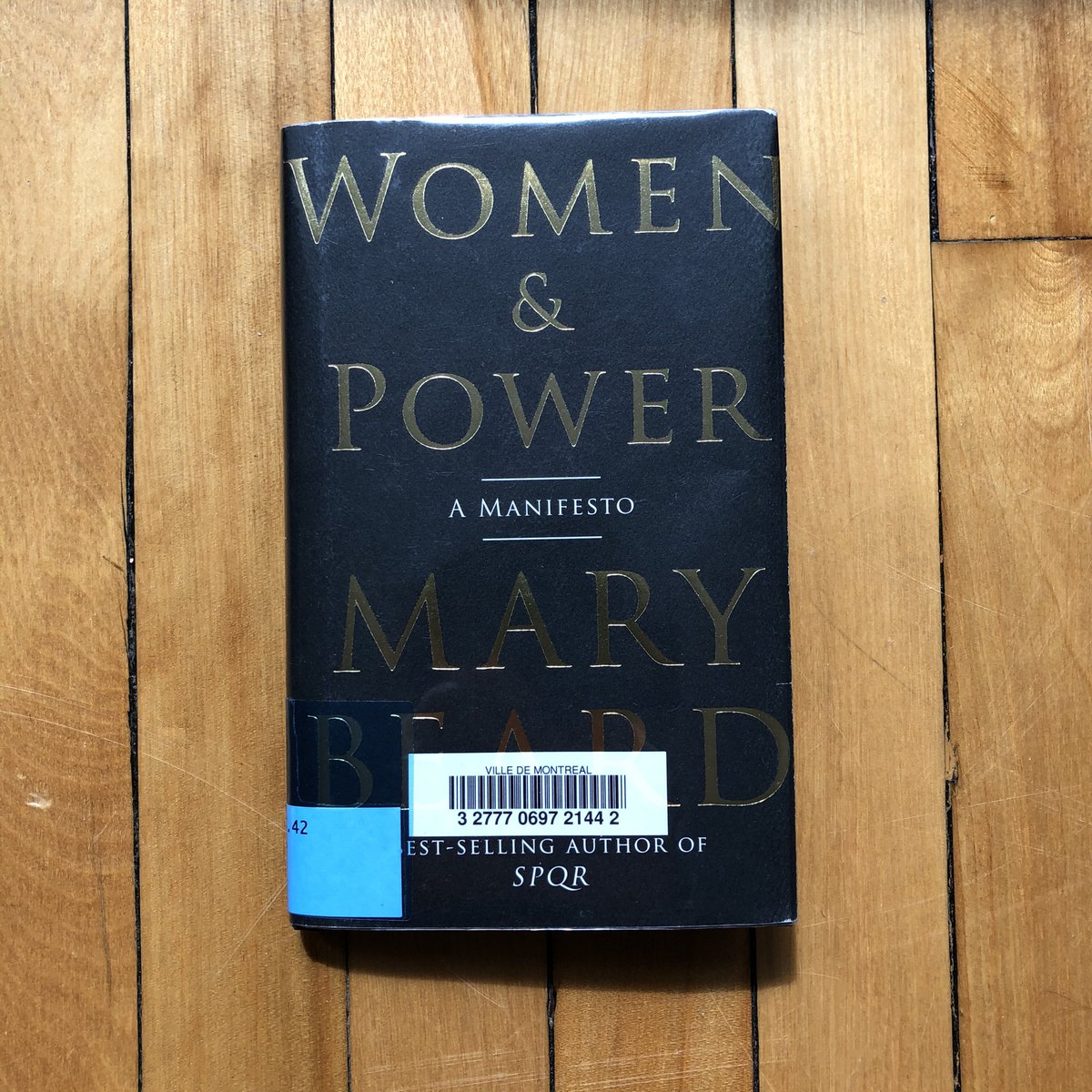 30/52Women & Power: A Manifesto by Mary Beard. ... #52booksin52weeks  #2020books  #booksof2020  #pandemicreading