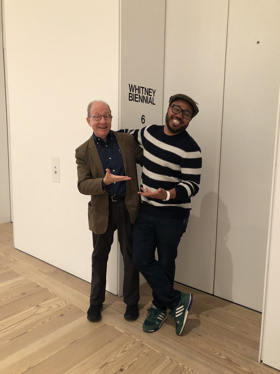 newyorksaid's tweet image. New Episode, new conversation &amp;amp; always needed new inspiration from @jerrysaltz as he talks with our host @AmonFocus about his @NYTimes Best Selling Book : How to Be An Artist! Listen now &amp;amp; thank us later😉bit.ly/nys_JerrySaltz… Before #SocialDistancing @whitneymuseum 2019