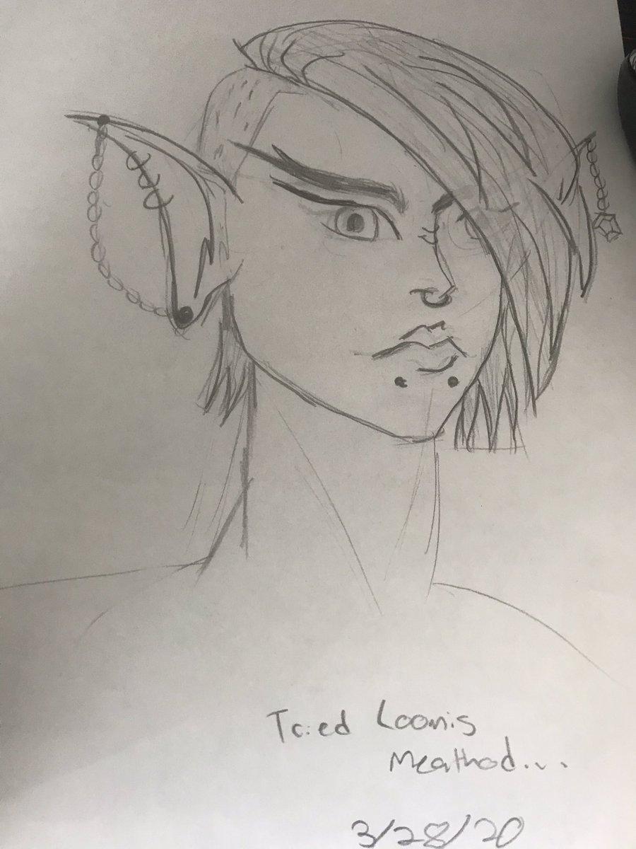 Tried out the Loomis method for the one on the left but I feel like I can get way more expressive using Terry 1.0. The right side one is a finished version of something I started yesterday and LOOK HOW CUTE THEY ARE! Both of them have WAY better hair   #pubdraw