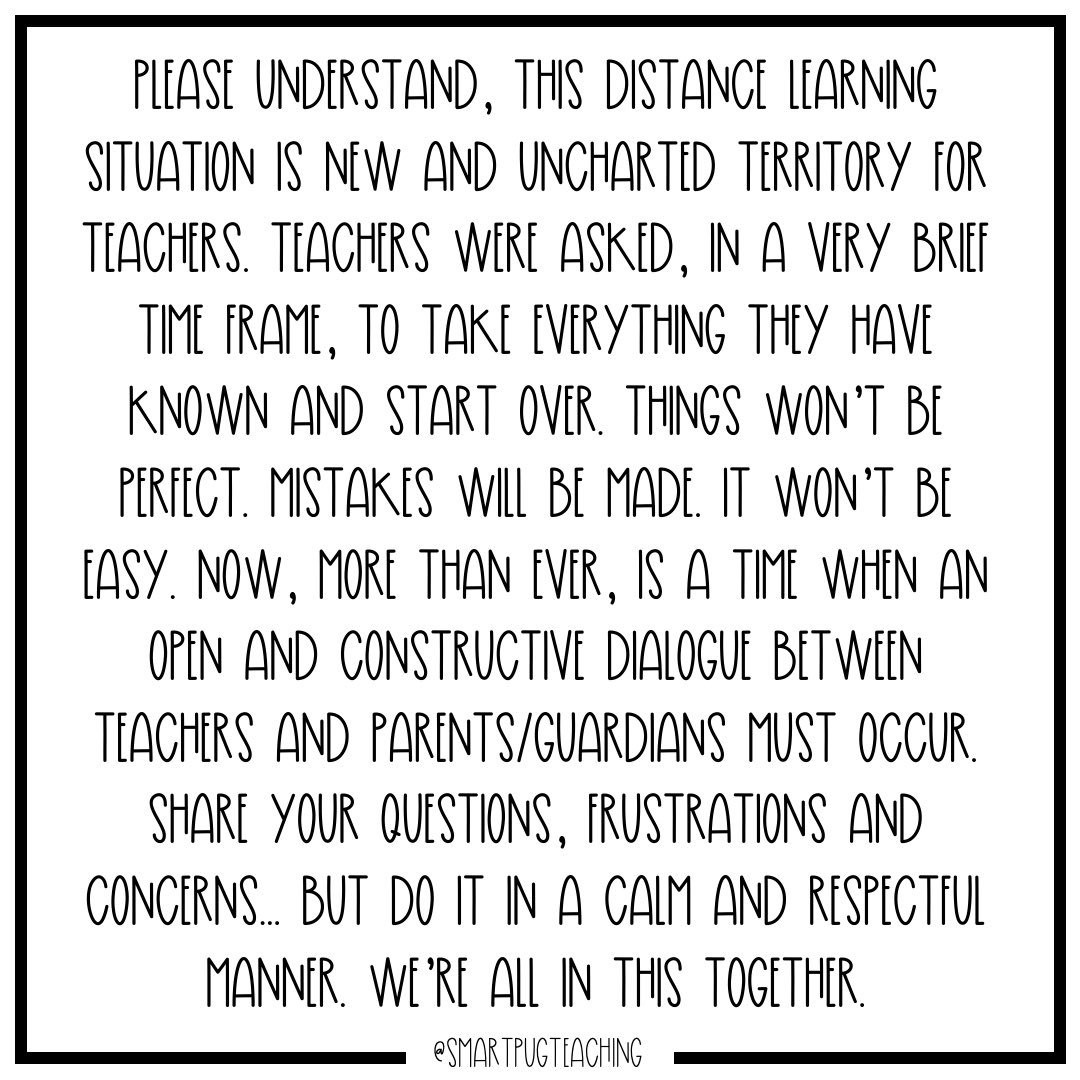 We’re in this together! 💛 #educator #teach #onlinelearning #teacher #distancelearning