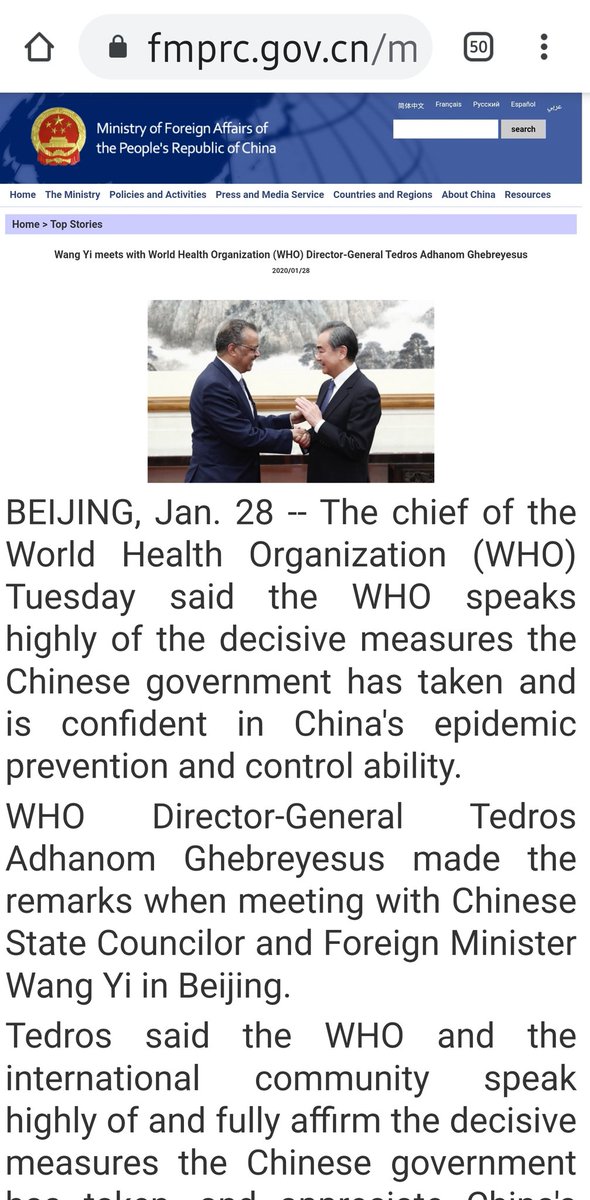 10)Look how much time Tedros Adhanom was spending with Xi in the early days of the crisis