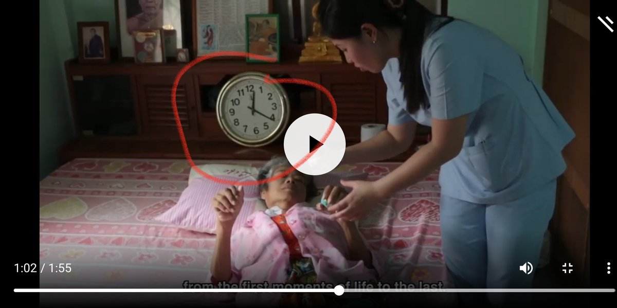 18)The WHO did a strange movie, check out this image?Why is that clock there?Video next tweet