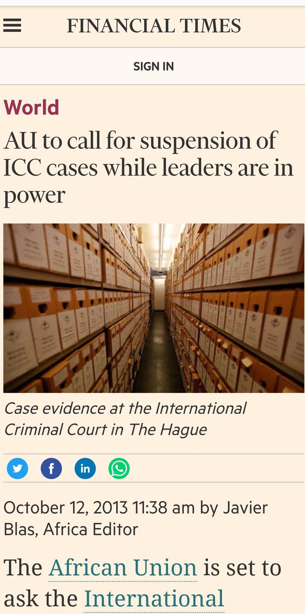 22)Tedros Adhanom Actively Opposes the ICC - International Criminal Court The ICC prosecutes war criminals Google Tedros Adhanom and ICC