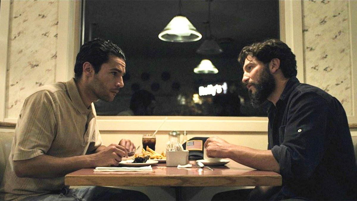 Sweet Virginia, 2017, Netflix: another tense noir (yeah, I love those, sue me) about a retired rodeo champ whose motel in rural Alaska receives a mysterious, sinister new guest.