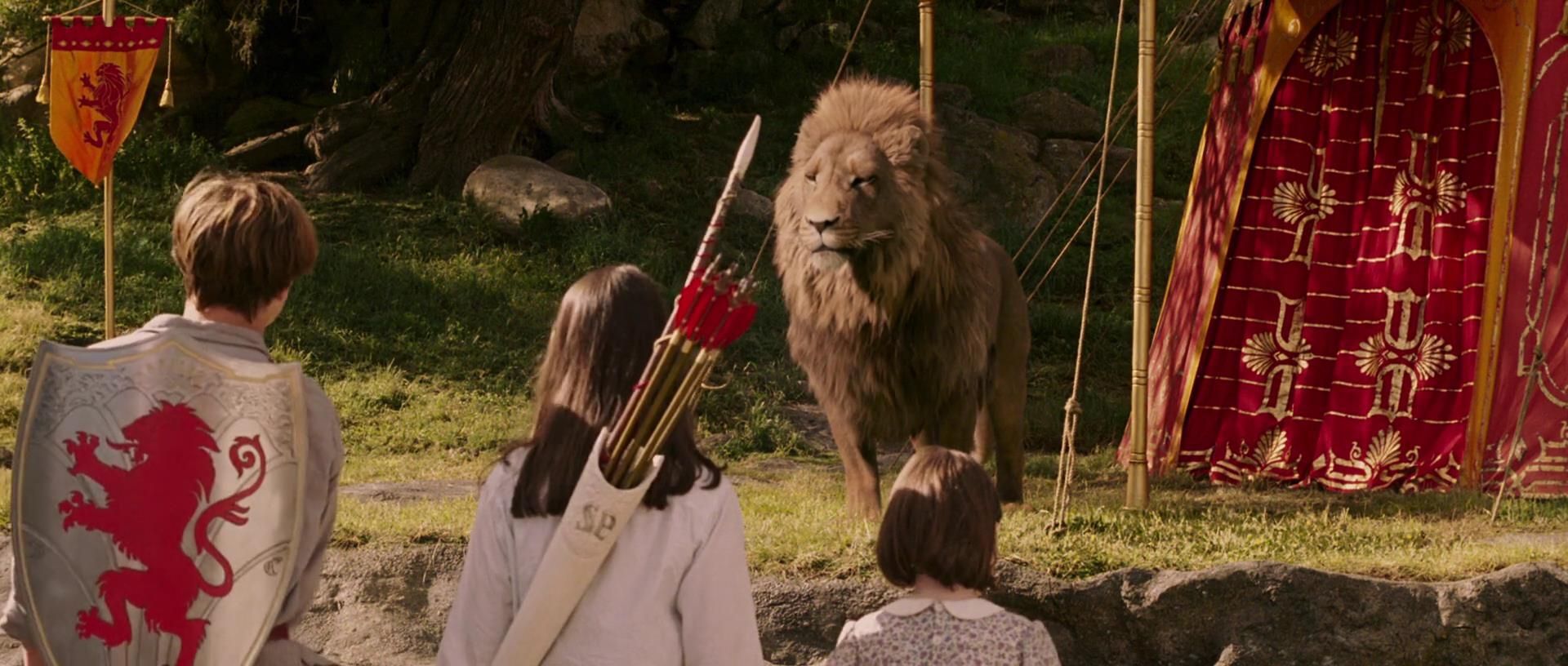 The Chronicles of Narnia. Susan and Aslan by andromeda-dis on