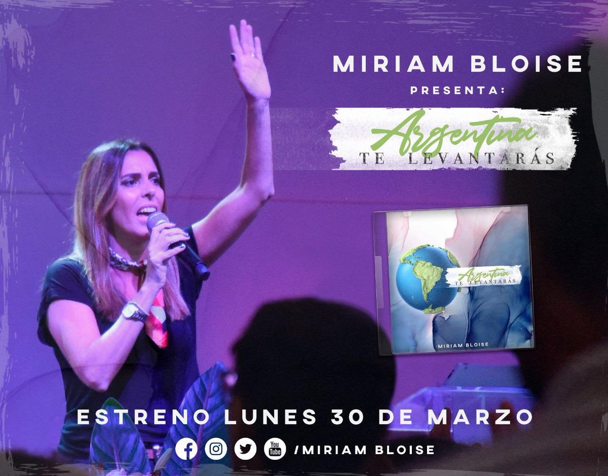 #ArgentinaTeLevantaras <a href="/MiriamBloise/">miriambloise</a>