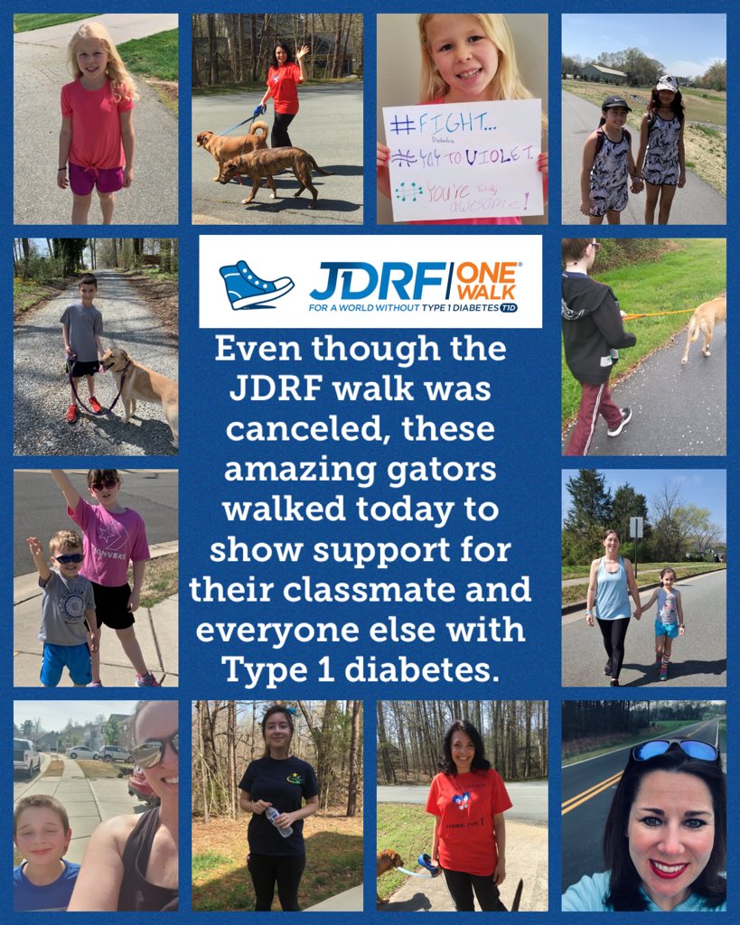 tech4tinies's tweet image. So proud of these @AGEGators that walked today to show support for their classmate with type 1 diabetes! #ManyForOneWalk #JDRFOneWalk