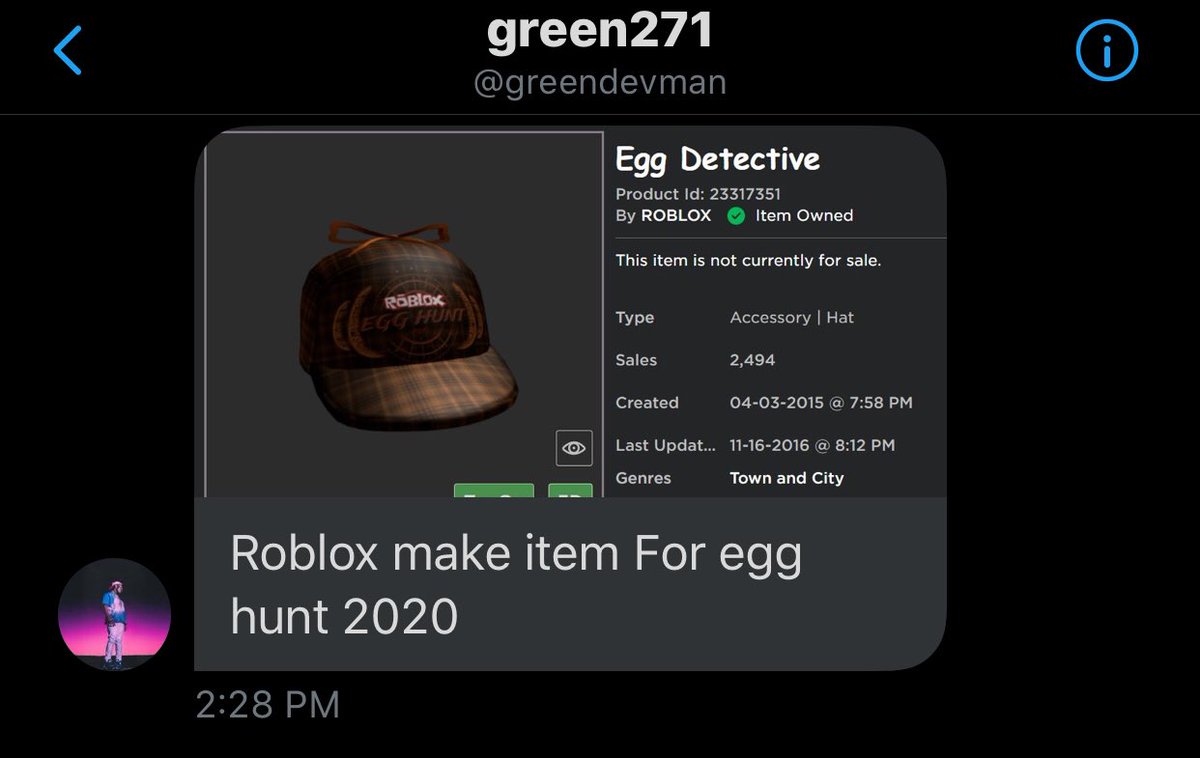 News Roblox On Twitter Roblox Has Just Uploaded A New Hat For - roblox accessories ids 2020