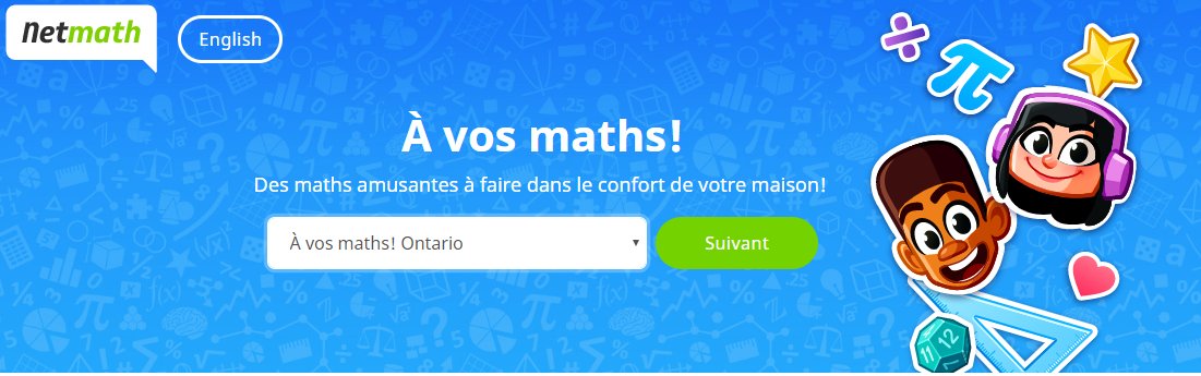 Djemai_Lotfi's tweet photo. Voici une excellente ressource #Netmath pour faire travailler nos élèves les #mathématiques de la 3e à la 11e années @CSViamonde (Enseignants/Parents). Gestion et suivi des élèves, #différenciation, niveau double et #ludification. https://t.co/bIjNgZPWPO https://t.co/d7B6sLy8ul