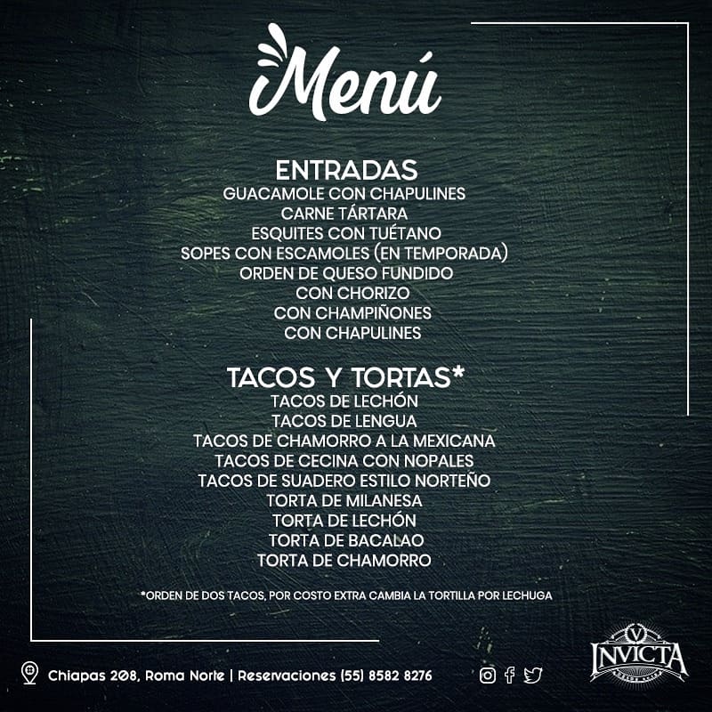 InvictaRest's tweet photo. En Invicta ya contamos con servicio a domicilio para la zona de Roma Condesa. 

¡Comunícate al 5512948135, estamos a tus órdenes!

#ComeCDMX #ComidaADomicilio #EnCuarentena https://t.co/9aIukDK1QB