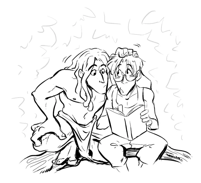 Eu e o @quintaldoputao ficamo brincando de reimaginar mais casais da disneyberg e saíram essas maravilhas (por sinal, poste os seus tb amigo rs)
Ficou Tarzan x Milo (Atlantis)
Peter Pan x Jim (Planeta do Tesouro, eles tão mais velhos plmrdds)
Hércules x Shang 