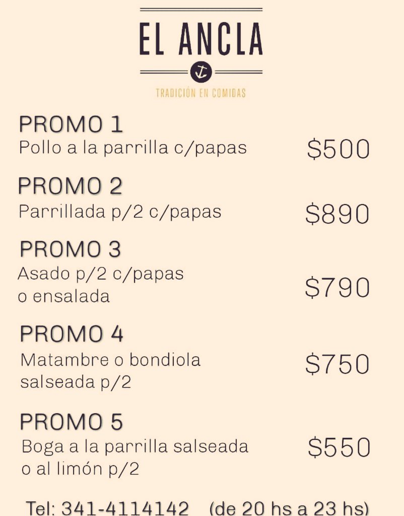 PedroLevyok's tweet photo. ¡La cuarentena y las ganas de comer asado!
¿Bondiola salseada? ¿Parrillada x 2? 🤤  ¡Una locura!
Mis amigos de "El Ancla" (Maipú y San Juan) 
Este sábado Delivery 📞4114142.
¡Apoyemos a la familia gastronómica! https://t.co/aIIto6uhZF