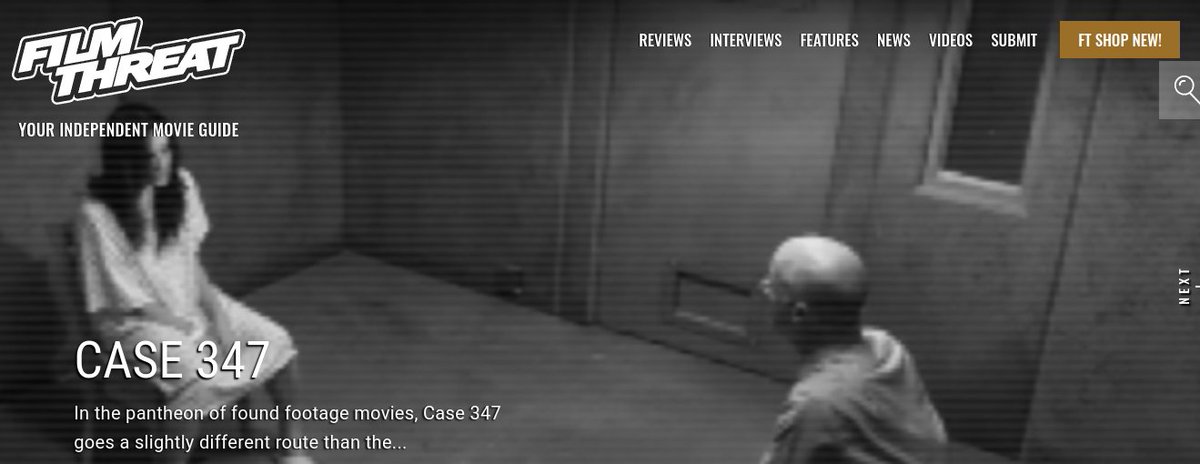 FilmThreat's tweet photo. “…the trio meet abductees…interview a local family…(Mia) realizes she, and her friends may be in grave danger.” Bobby LePire sees a found footage movie that goes a slightly different route in Case 347.
https://t.co/NEGDHvZLES #SupportIndieFilm #Case347 #Horror #SciFi https://t.co/emwC6oQY7P
