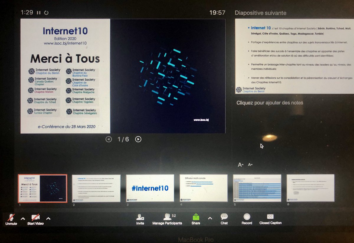 Victor Ndonnang (@victorndonnang) on Twitter photo Merci à toutes et à tous pour votre participation active. Bravo <a href="/isocbenin/">Internet Society Chapitre du Bénin</a> pour l’initiative #internet10. En cette période de confinement à cause de #COVID19, nous continuons de nous mobiliser et travailler. Merci à #Internet! #InternetForEveryone
#SocialDistancing #WorkFromHome Merci à toutes et à tous pour votre participation active. Bravo <a href="/isocbenin/">Internet Society Chapitre du Bénin</a> pour l’initiative #internet10. En cette période de confinement à cause de #COVID19, nous continuons de nous mobiliser et travailler. Merci à #Internet! #InternetForEveryone
#SocialDistancing #WorkFromHome