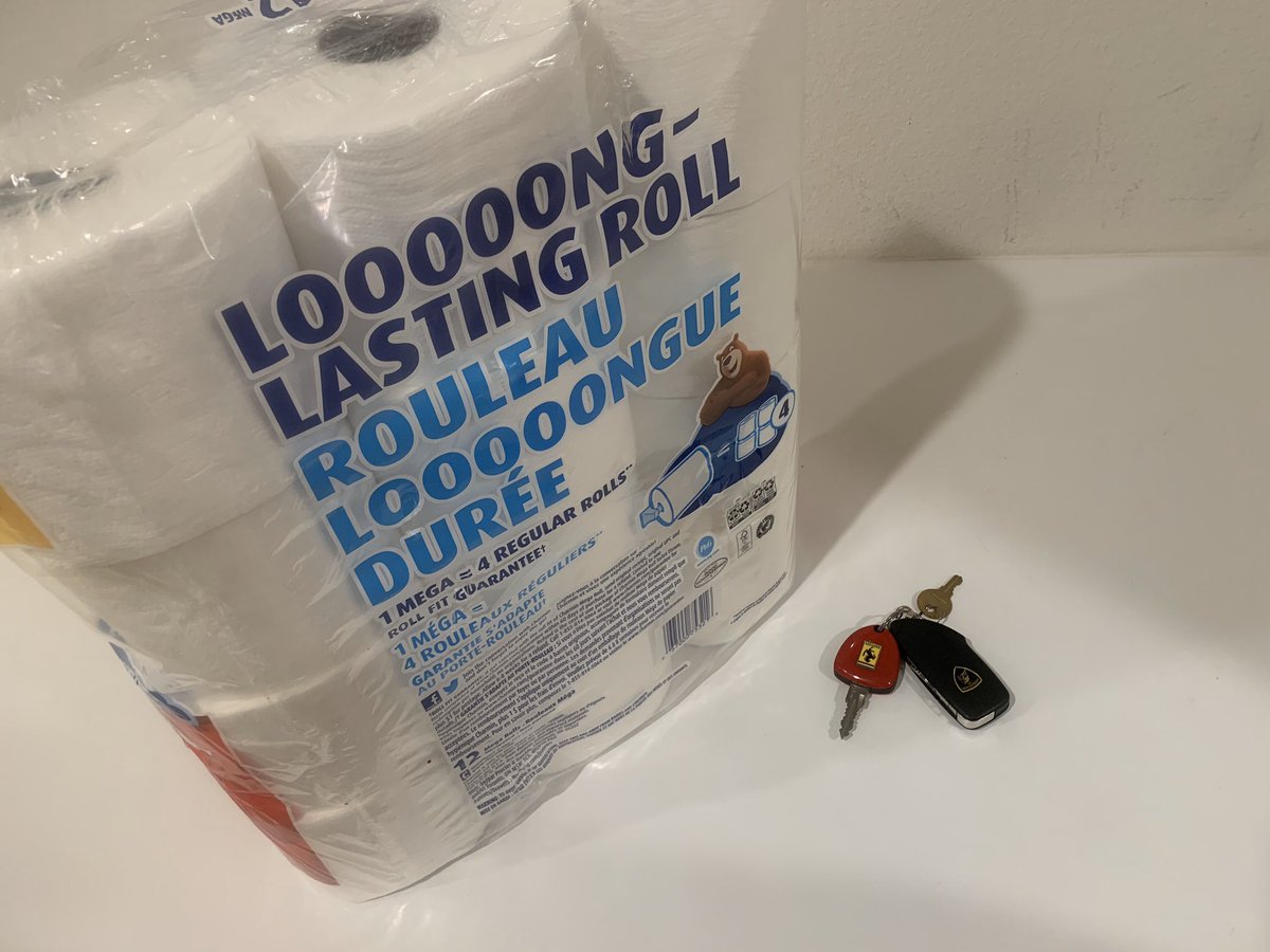 If you would have told us 3 weeks ago that the item on the left would soon be worth more than either or even both of those to the right, we’d of called you crazy. Yet here we are. Here’s to keeping “it” clean the next few weeks... #PrecisionExotics