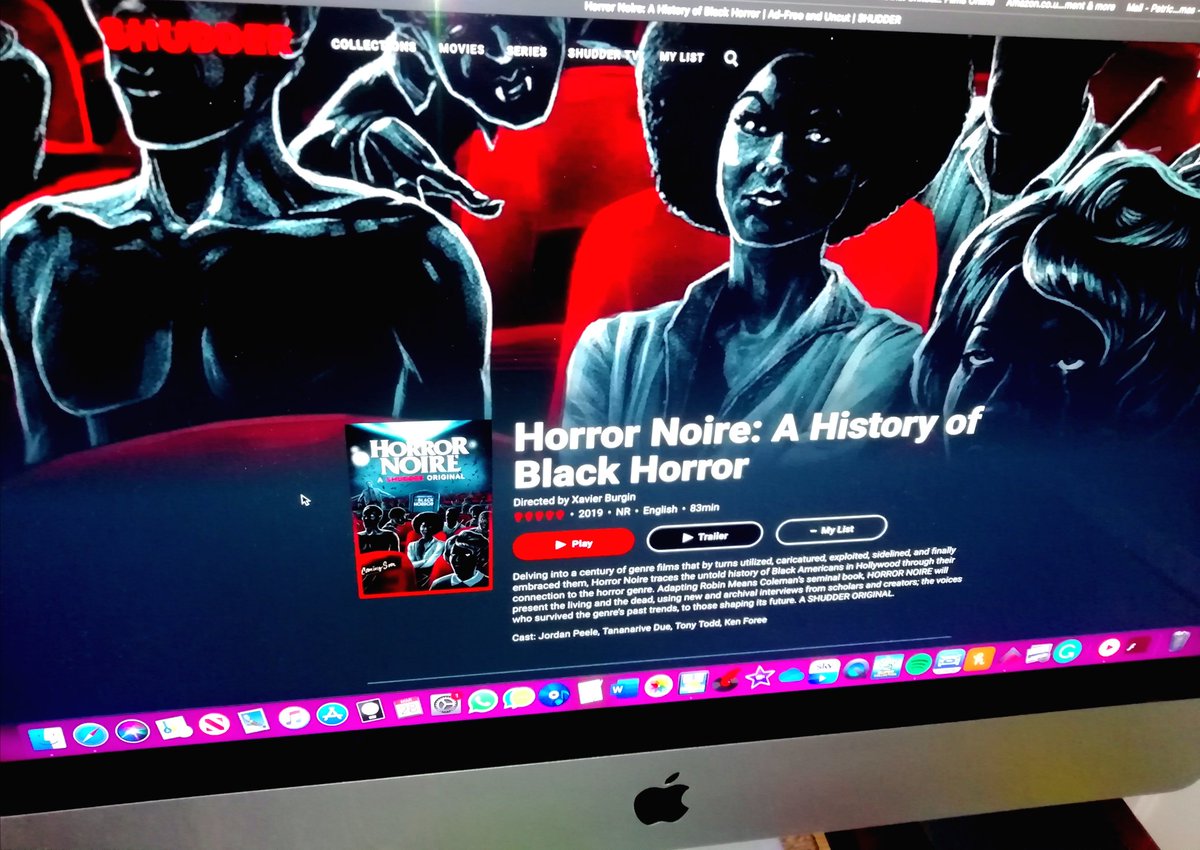 MissPatrice92's tweet photo. I'm ready......😍🧛🏾‍♀️⚰️🍷 @horrornoirefilm @Shudder #horrornoire https://t.co/R7HrYb0K8I