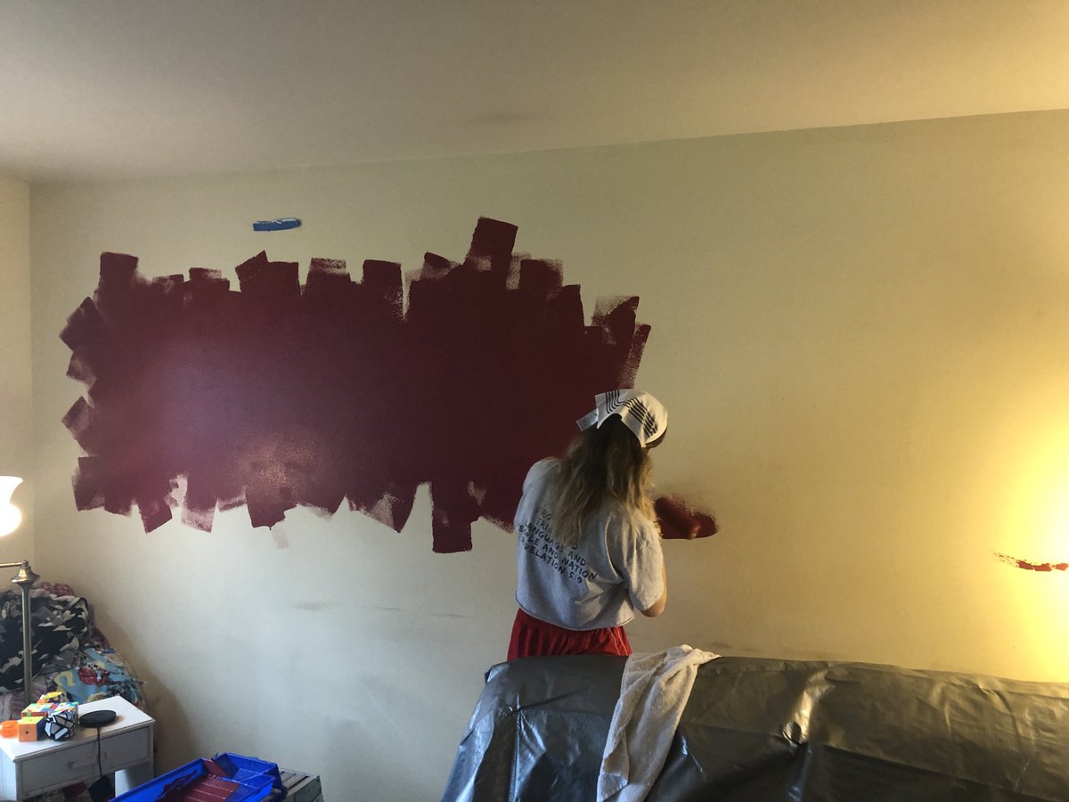 DonEverts's tweet photo. Week three of quarantine? Surrender all walls to Teya... https://t.co/Ivuo9iyGDU