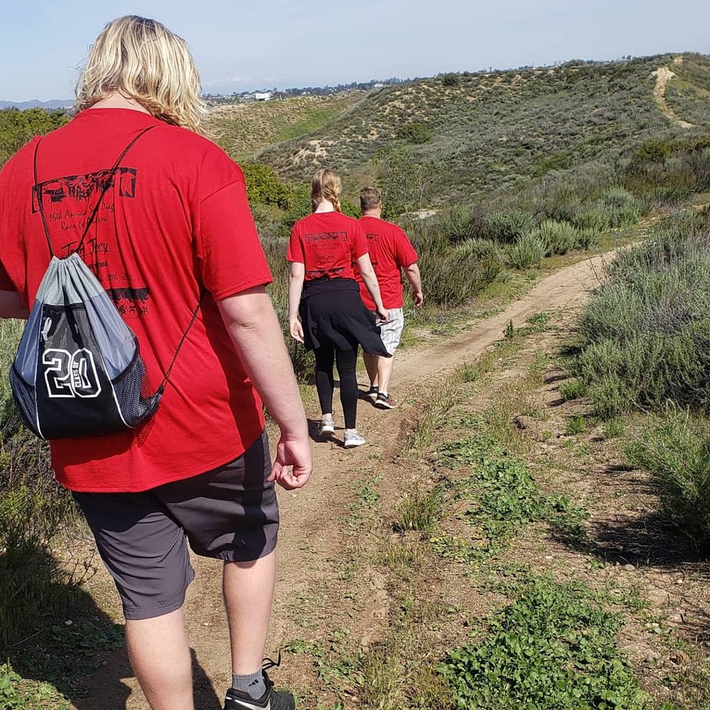 WesternAztec's tweet photo. 16 years for Team Tobey participating in the #race4autism. We couldn’t see all of our friends at Balboa Park, but we got out walk in. Thank you #nfar for continuing this special event. https://t.co/Ti1ijVuEMM