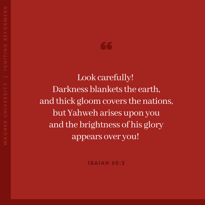 WagnerUniv's tweet photo. What do you see when you look at your surroundings? Even when “gloom is covering the nations,” the LORD will suddenly arise in His glory over you!
--
#tPtBible #2020vision #newseason #yearofincrease #wagnerthoughtleaders #ignitetransformers #ministry #leadership #pioneers https://t.co/vUDXzXmXtQ