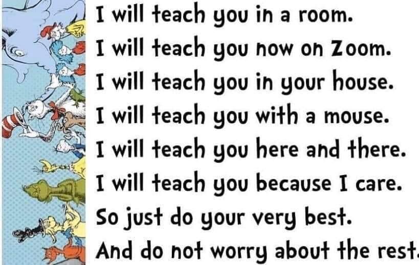 Thank you teachers everywhere!