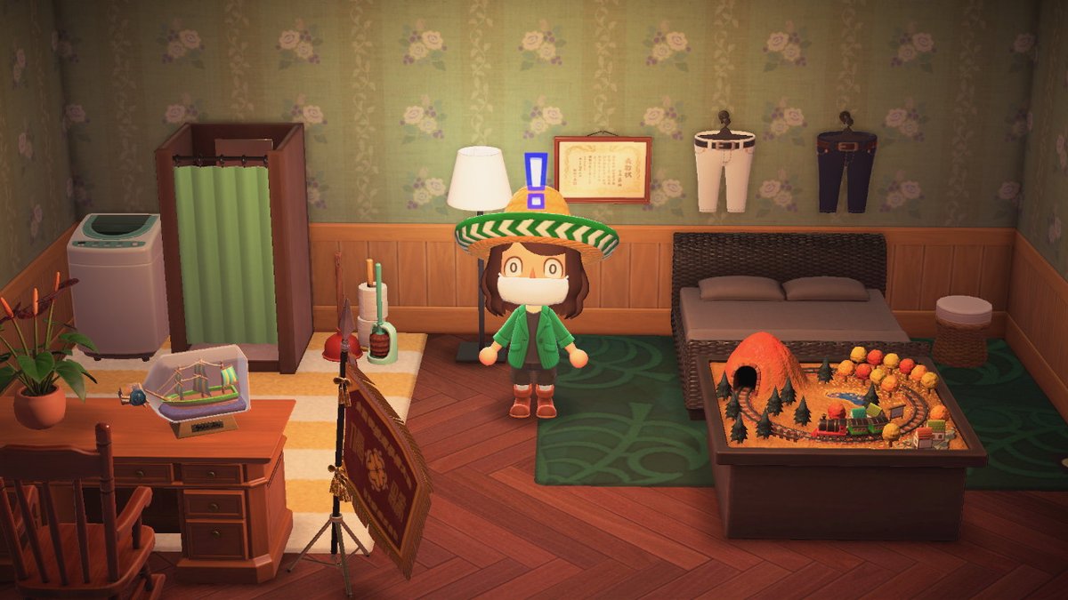 dachsaxox's tweet photo. safety first, mask on even on a deserted island! @georg_maxi #coronacode #AnimalCrossing #ACNH #NintendoSwitch https://t.co/mM14RY3L2W