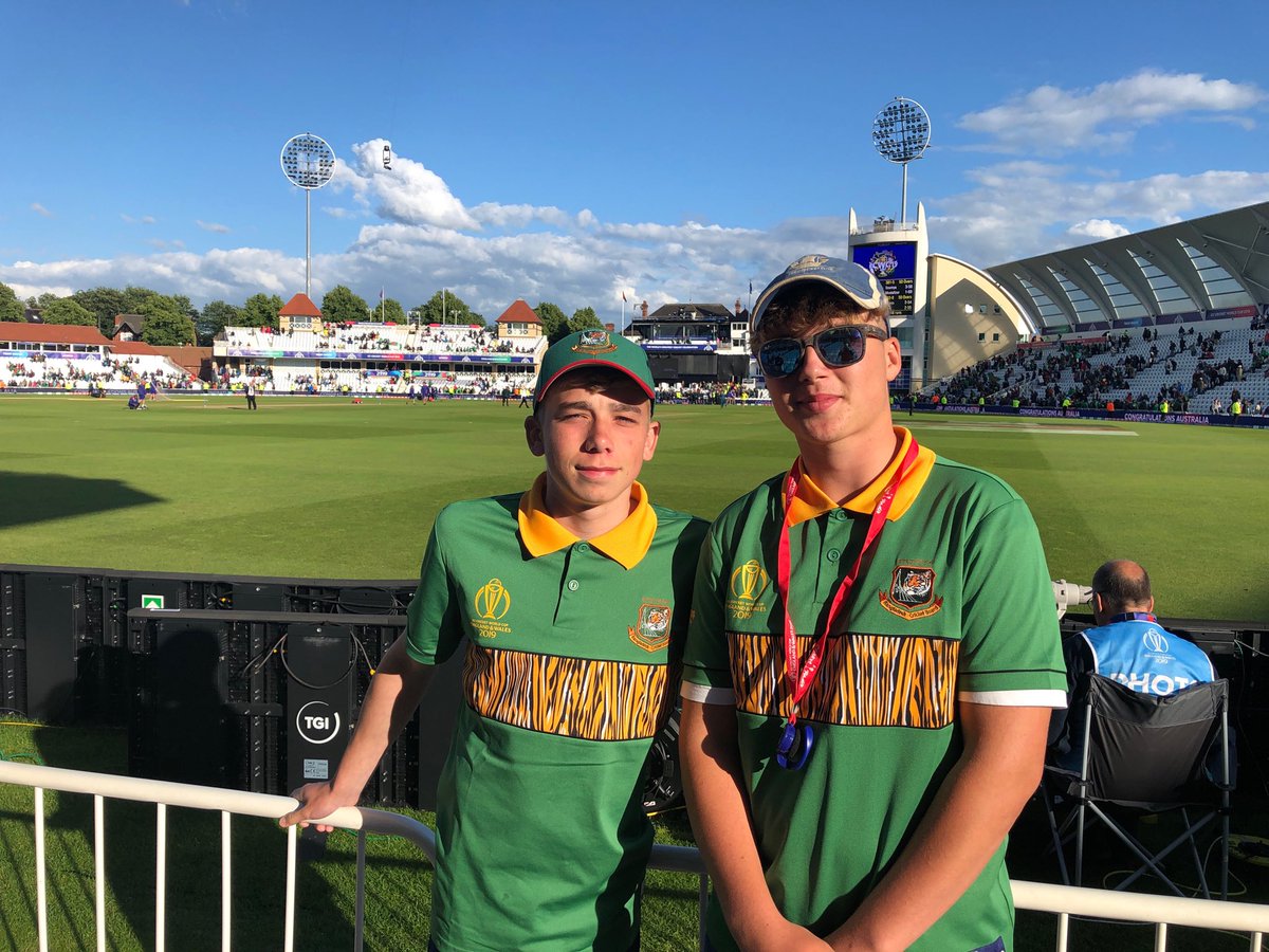 seanwootten's tweet photo. World Cup at Trent Bridge supporting Bangladesh #seafordcc #capelcc https://t.co/mJA2xzah5W