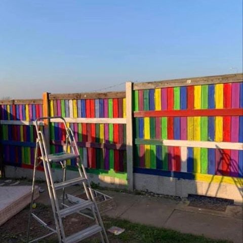 PlayPartyCreate's tweet photo. HOW COLOURFUL 🥰🌈 We love this entry from the Jones family well done guys its fabulous https://t.co/LHq7JLp2Jt