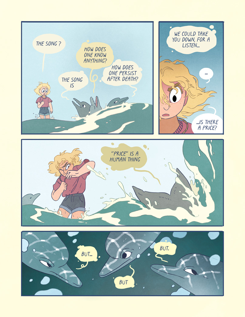 comic about talking to dolphins (1/2) 