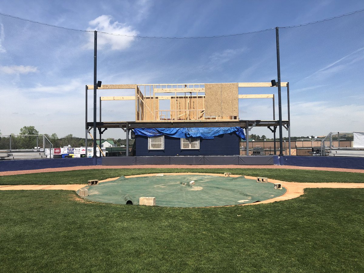 CoachBaileyJHS's tweet photo. Check it out! Our new press box is getting closer to being done. Let’s go!
#TheHill
#NewPressBox https://t.co/D9Lz8Jih81