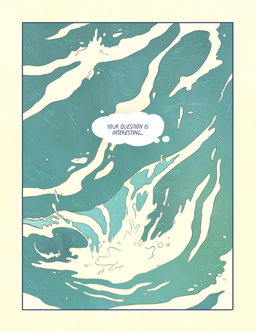 comic about talking to dolphins (1/2) 