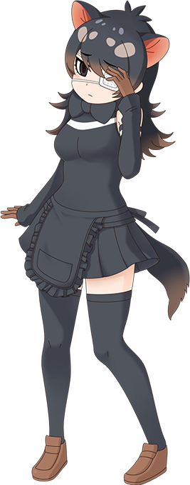 JapariParkEN's tweet photo. Keep an eye out for her angelic smile! Our Friend of the Week is the Australian Devil!

It is believed that this relative of the Tasmanian Devil originally came from South America, millons of years ago!

https://t.co/S0gNmOu9Ra
 #けものフレンズ https://t.co/dLJqsBOgu2