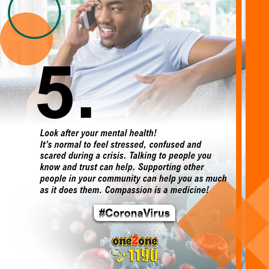 one2oneKE's tweet photo. Tips on how to keep healthy...
#CoronaVirus
#One2oneCafe
#MentalHealth https://t.co/Ug9whubGqM