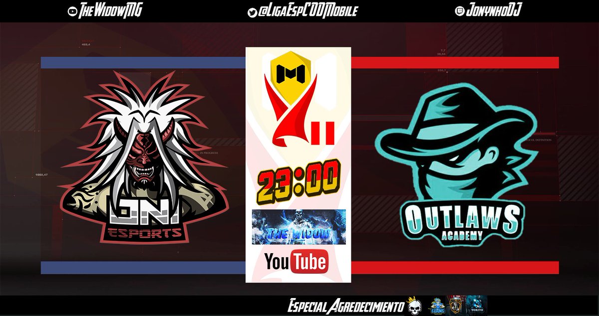 Os dejamos los enfrentamientos de la jornada 6 de primera y segunda división. Además, ¡hoy podreis disfrutar de dos buenos partidos!

⏰22:00
<a href="/Cream_EsportsGG/">ChichasLocas</a> 🆚️ <a href="/QLASH_Spain/">QLASH España 🐉</a> #Academy

⏰23:00
<a href="/Oni_oficial/">Oni eSports</a> 🆚️ <a href="/OutlawsArmyGG/">OutlawsArmy</a> #Academy 

🎙@TheWidowMG
 🖥m.youtube.com/c/TheWidowMG