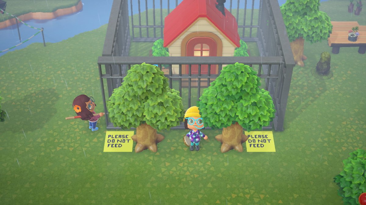 Robo_Meg's tweet photo. Always be wary of wild sisters. They can strike at any second. #AnimalCrossing #ACNH #NintendoSwitch https://t.co/VWLIvhDBZj