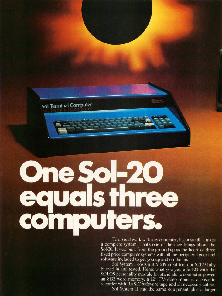 Another Sol-20 ad.