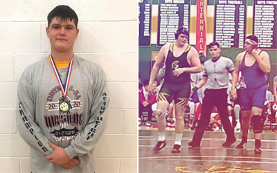 New Mexico wrestler Canaan Bower, 16, takes down kidnapping suspect and pins him until police arrive

📝: go.teamusa.org/39pQf5R