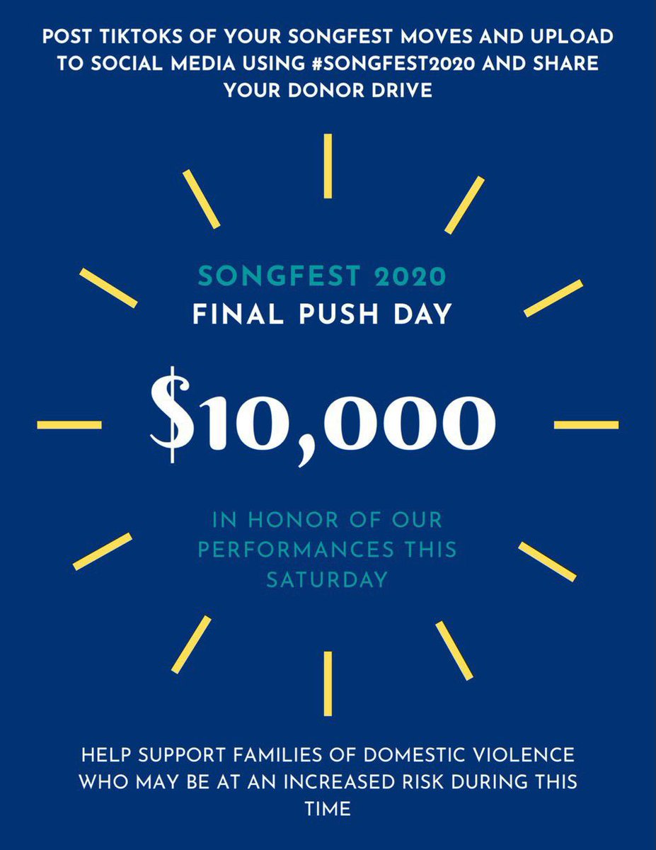 In honor of what would have been Songfest 2020: Rockets Hit Shuffle. If you are able im these tough times, please donate and make an impact for <a href="/fcapctol/">Family and Child Abuse Prevention Center</a>!