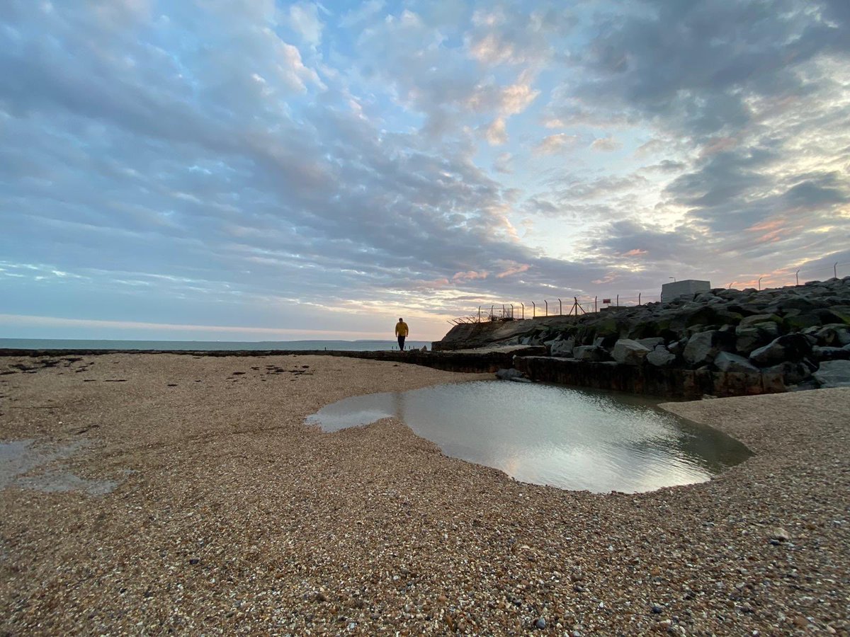 The daily walk. Beautiful #Southsea