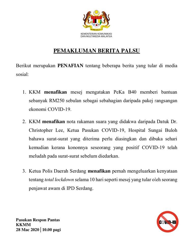 Contoh Surat Makluman Program Kepada Pihak Polis