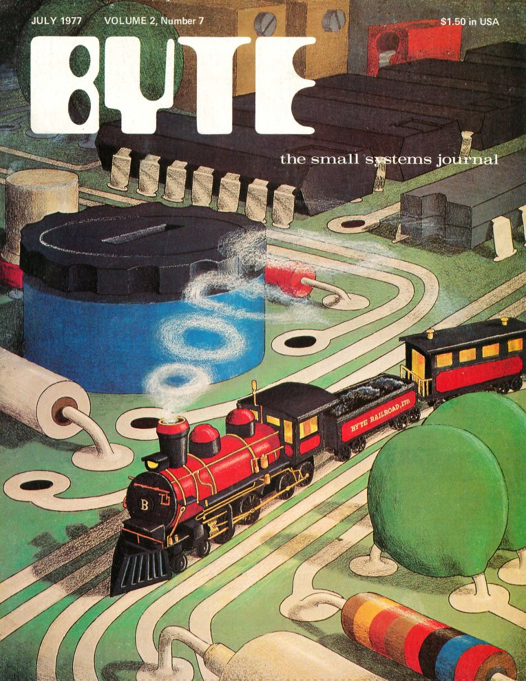 Byte (July 1977)The Model Trains issue