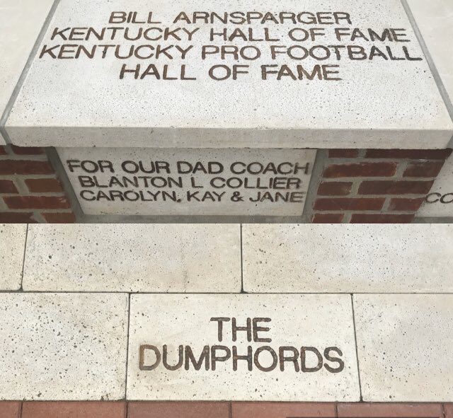 ChiefSmoke10's tweet photo. Took @trospernumba10 by Blanton Collier Stadium today. Had fun telling old stories.  Love the orange &amp; black. Very special place &amp; people. Go Hounds!
#CaptainGeorge https://t.co/ZrL0nz9eIm